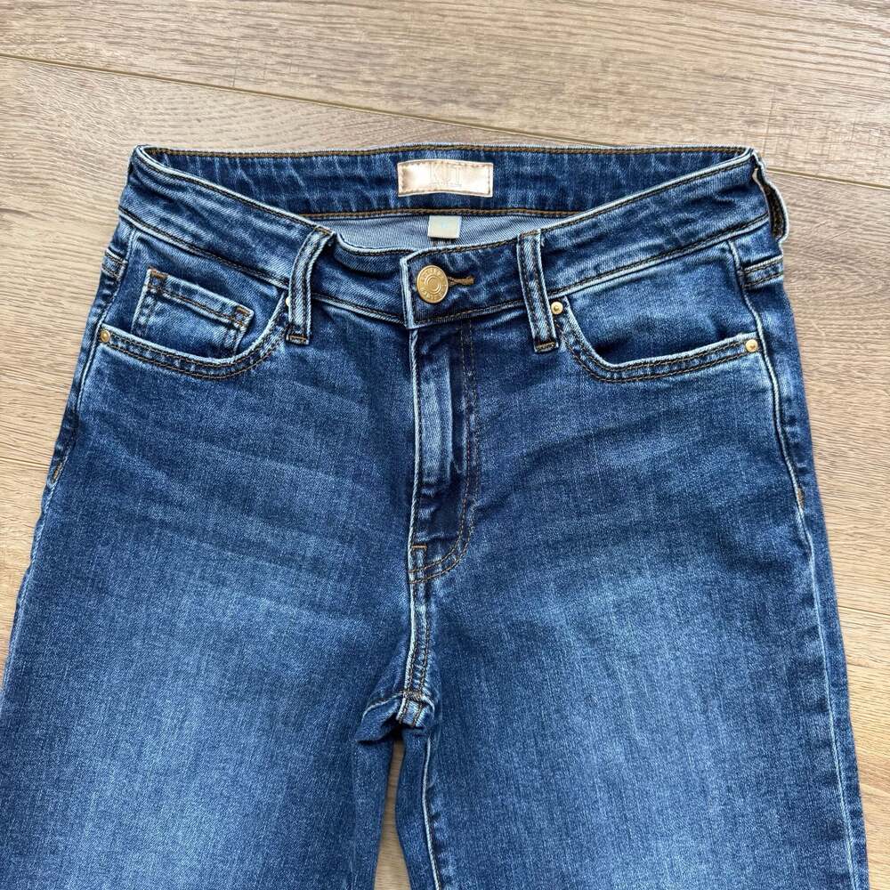 KUT from the Kloth Charlotte High Rise Culotte Jeans Wide Leg Crop 0 - Picture 5 of 7